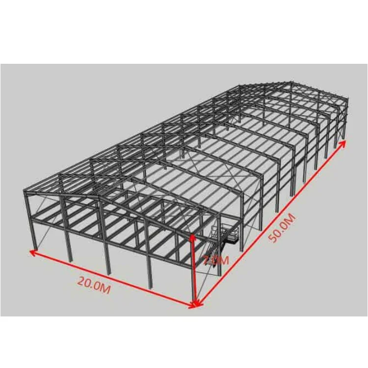 Cheap Prefab Warehouse High Quality building material Modern Steel Construction Building Material