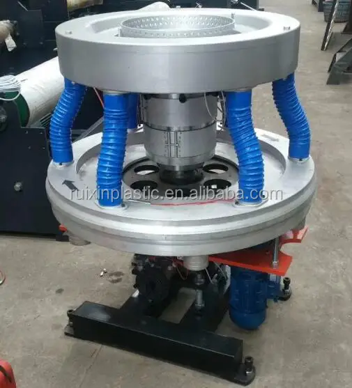 Поворотная головка для экструзии ПЭ-пленки с двойным воздушным кольцом для губ