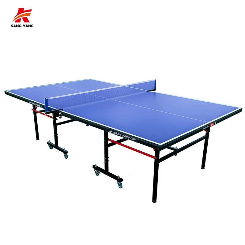 Wholesale custom indoor folding ping pong table, standard size light weight table tennis table board