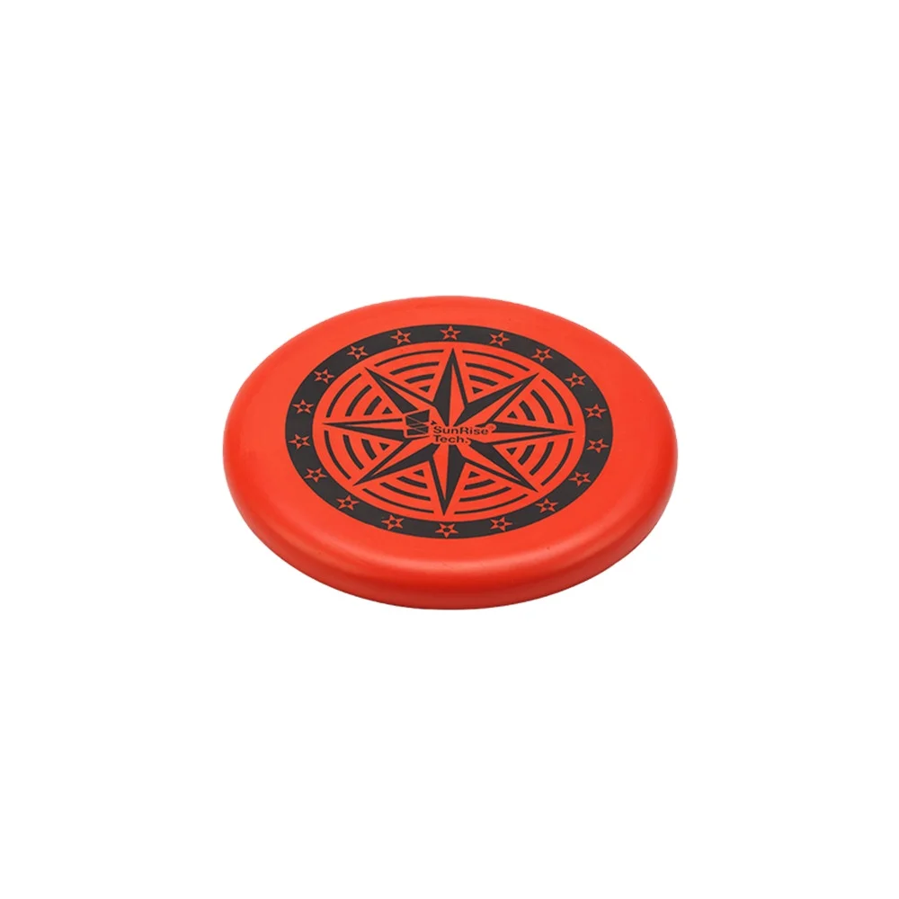 Custom OEM Mini Printed Outdoor PU Soft Ultimate Folding Dog Round Shape Flying Disc Toys Frisbee