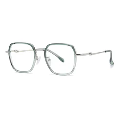 Men optical frame new model glasses eyewear gray anti-blue light radiation glasses female korean eyeglass gradient frame