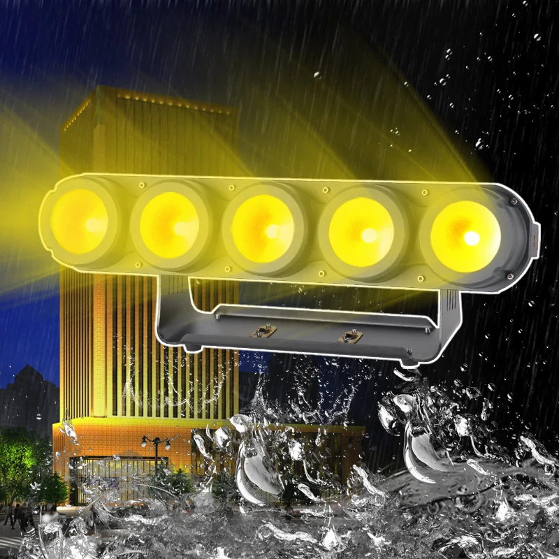 Cob 5*30w Rgbw LED Wall Washer Light Stage Lights Outdoor 5*30w Rgbw LED Matrix Blinder LED Bar Light