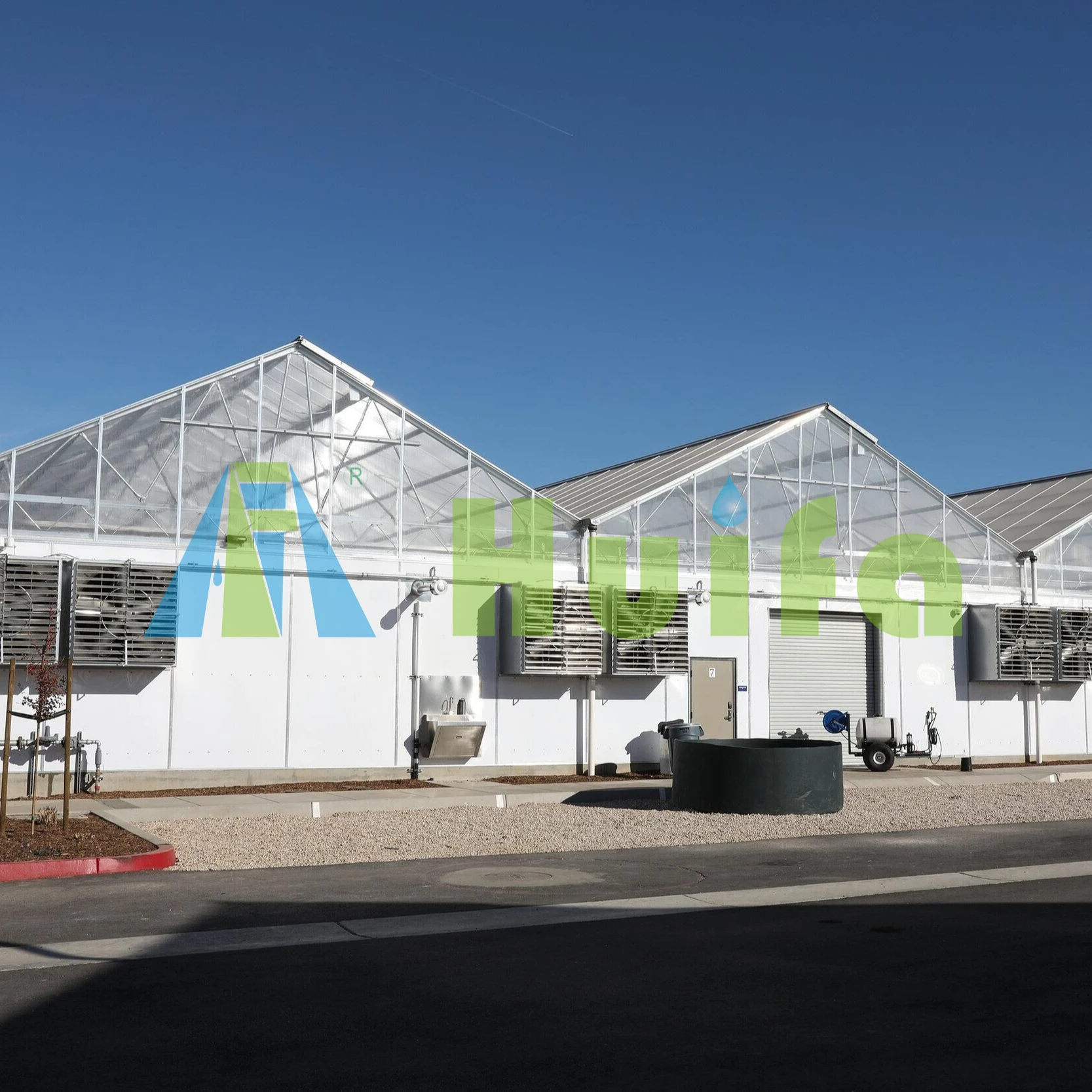 American commercial stand with heavy snow loads and high wind loads led grow light us warehouse