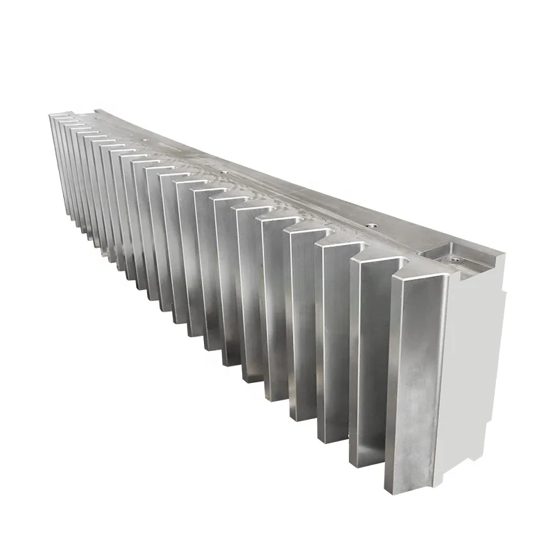 Large modulus gear rack alloy steel construction machinery Excavators and cranes parts forging large module gear rack