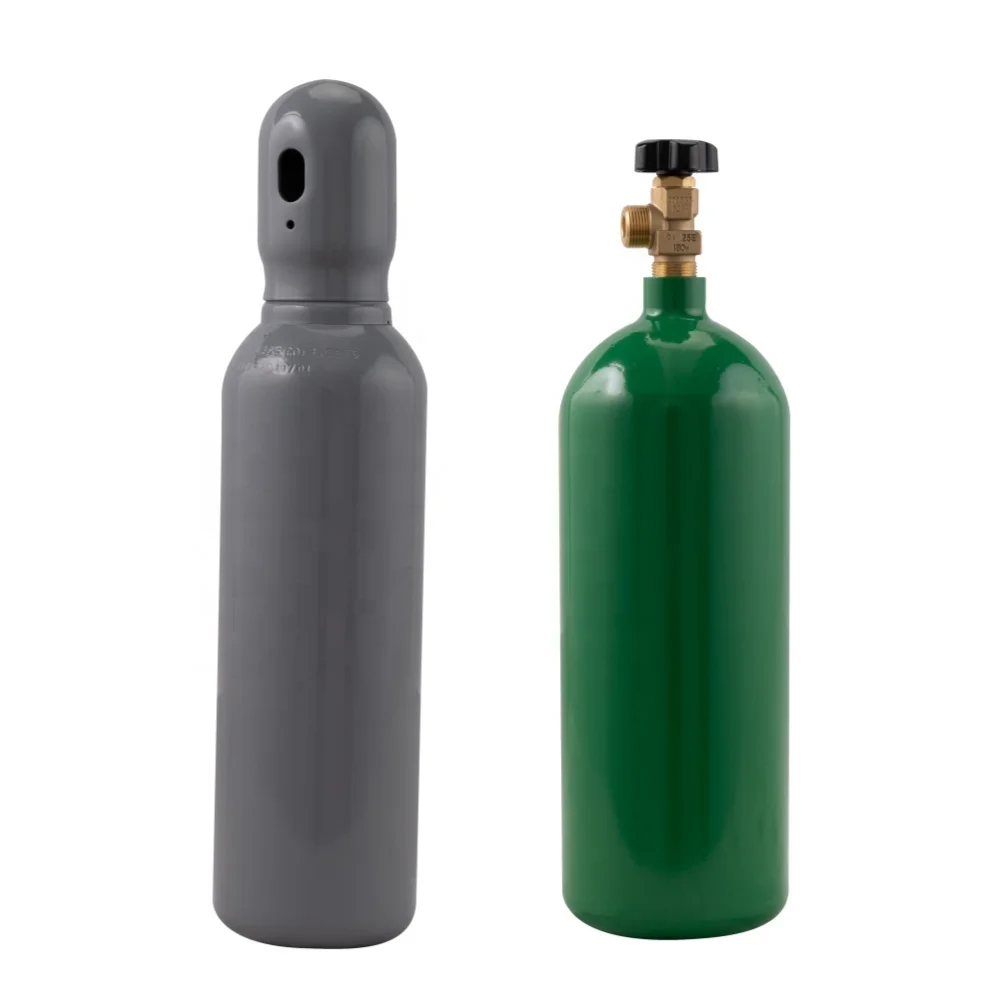 High-Pressure 2L Mini CO2 Gas Cylinders Industrial Steel Cartridge for Gas Use