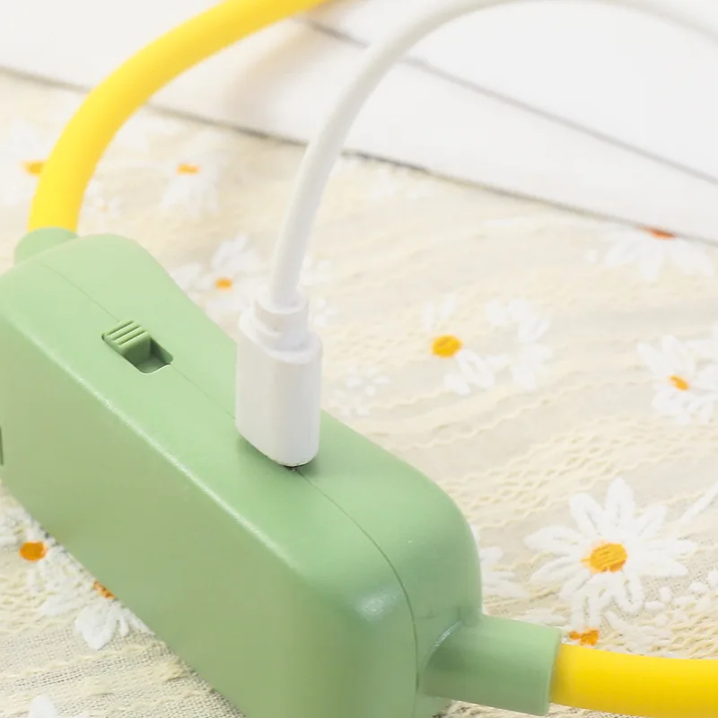 Neck Fan with Dual Wind Head and 2 Speed Adjustable sport outdoor neck fan air conditioner  mini portable usb rechargeable fan