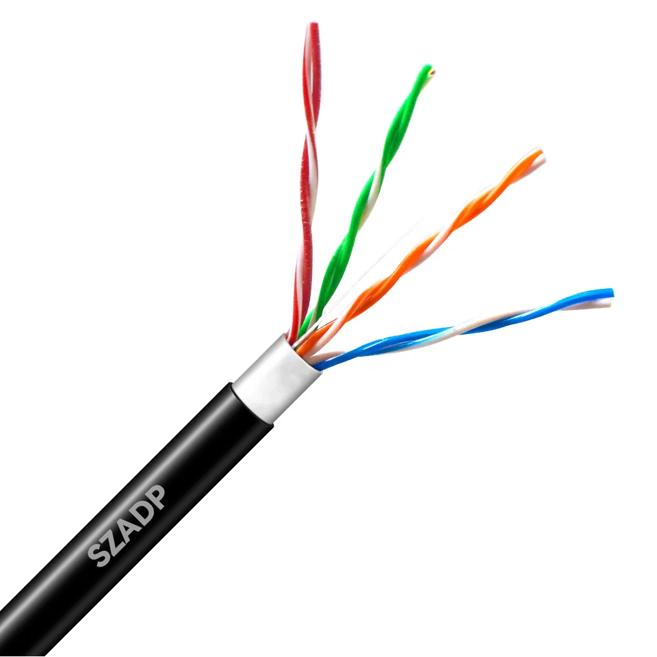 Utp Stp Sftp Cat5 Cat5e Cat6 Cat 6 Shielded 23awg 4 Pairs Pvc Lszh Jacket Indoor Lan Ethernet Network Cables 305m 1000ft Box