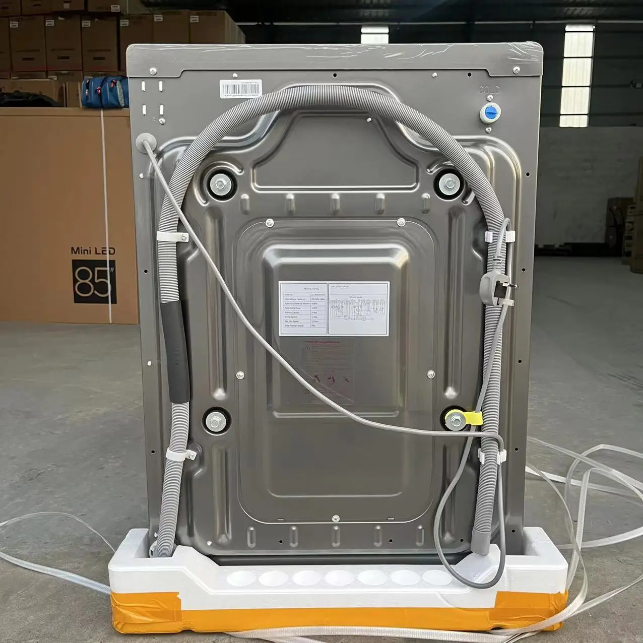 In stock 14kg Heat Pump Drum Washing Machines And Drying Machines All-in-one Automatic Washing Machine Front-load Washers-HX