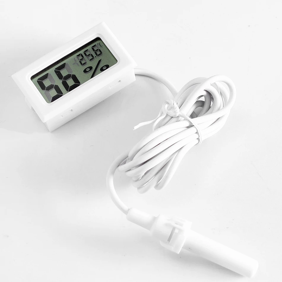 TPM-30 digital thermometer hygrometer/waterproof probe outdoor dry wet temperature humidity meter with external sensor