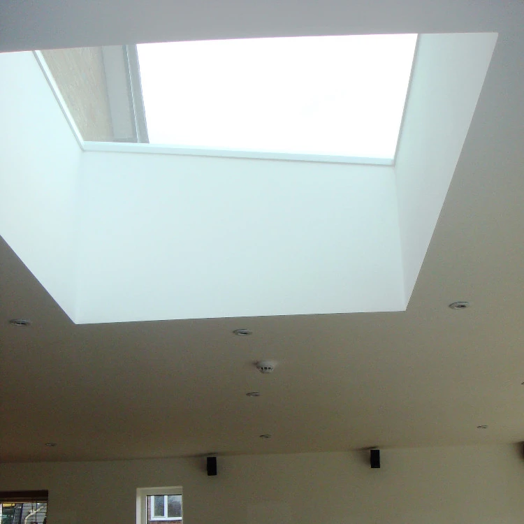 Sky Large Fixed Glass Picture Windows Aluminum Alloy Profile Frame Double Glazed Interior Home Electric Roof Skylight Window