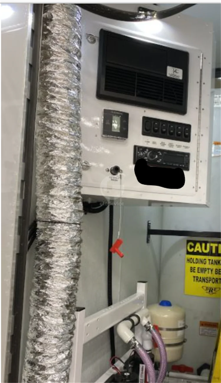 Brand new mobile toilet luxury customization built rest room high quality VIP mobile restroom trailer