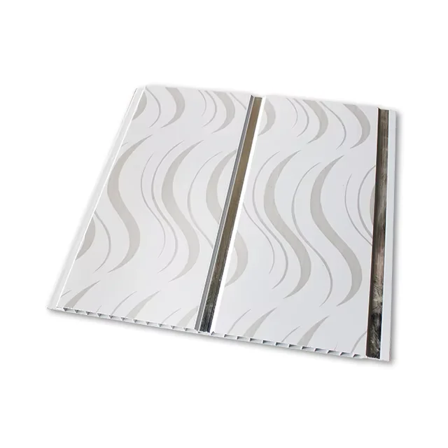 Chinese Factory Custom Accept PVC Ceiling Tiles Hot Stamping PVC Ceiling Panels