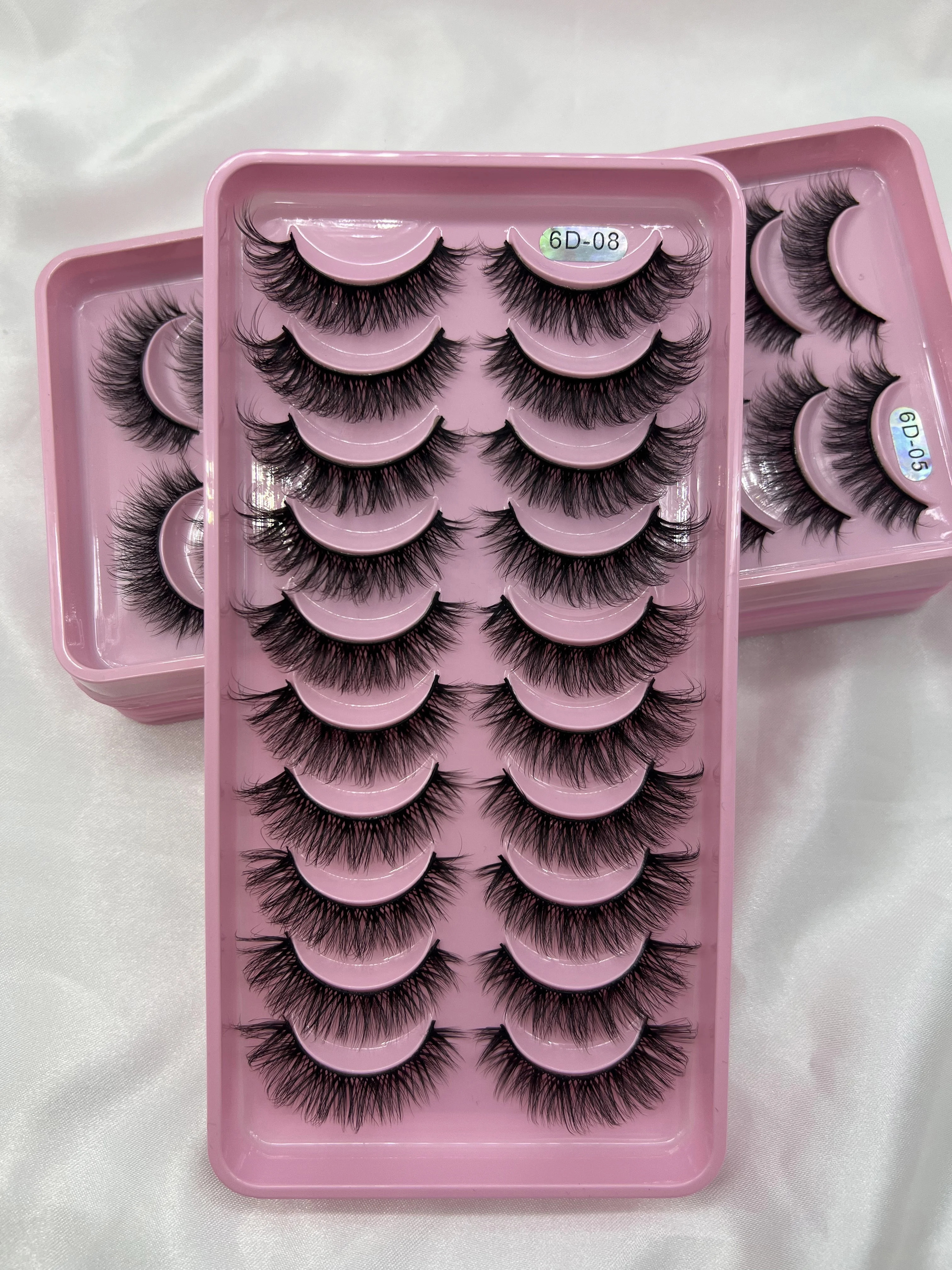 The most popular eyelash wholesale distributor private label mink eyelash extensions silk