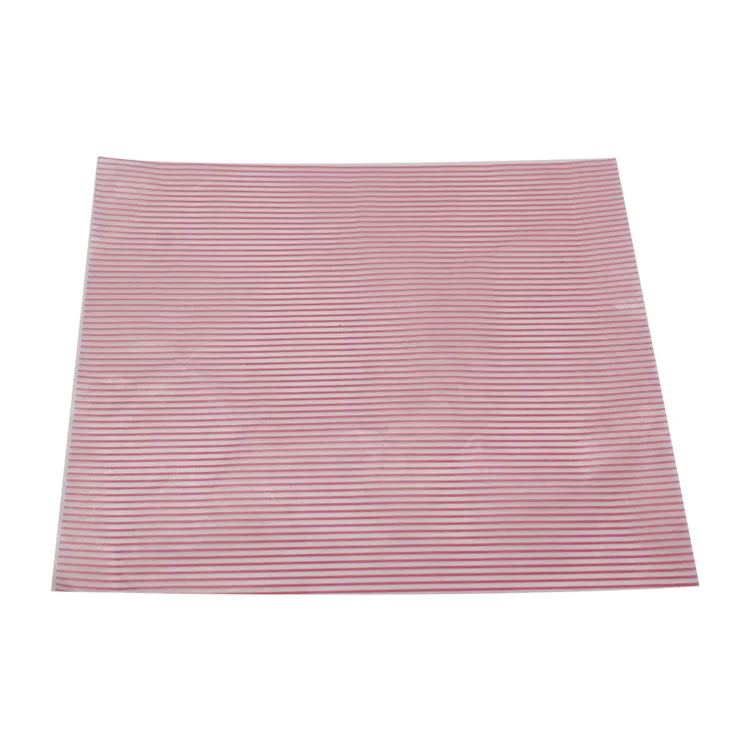 Factory direct sale customized greaseproof  size:9.8x8.58 inch wax burger wrapping paper for kitchen