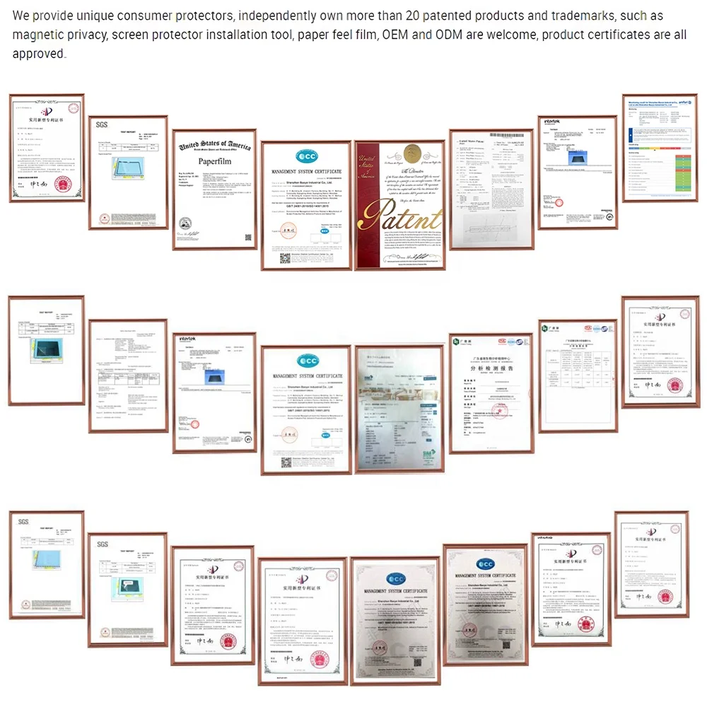 LFD1098 Screen protector with installation tray LAPTOP protector for macbook