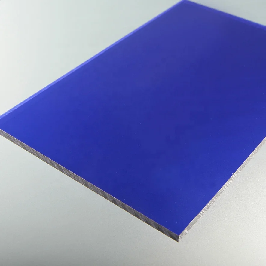 2050x3050mm 4mm glossy matt finish polycarbonate sheet for Flat or thermoformed machine guards