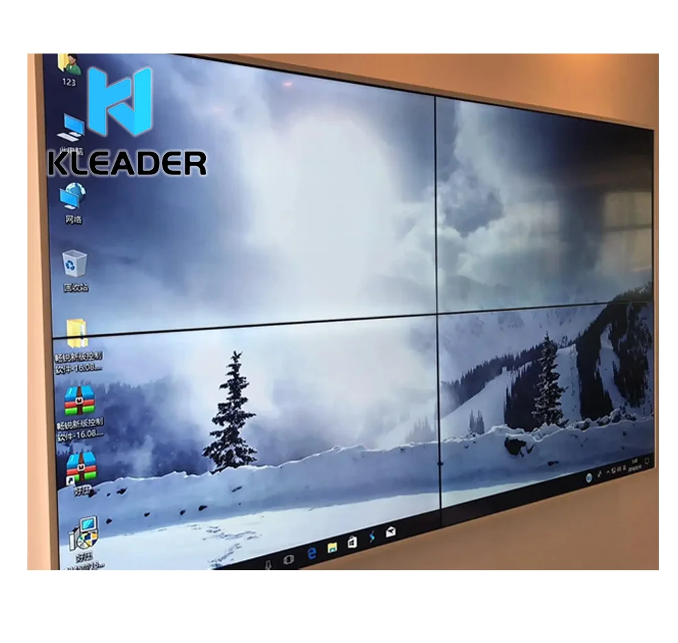 Многоэкранный производитель рекламный Сращивание sinage экран дисплея интерактивный шкаф гидравлическая поддержка Сращивание видео стены