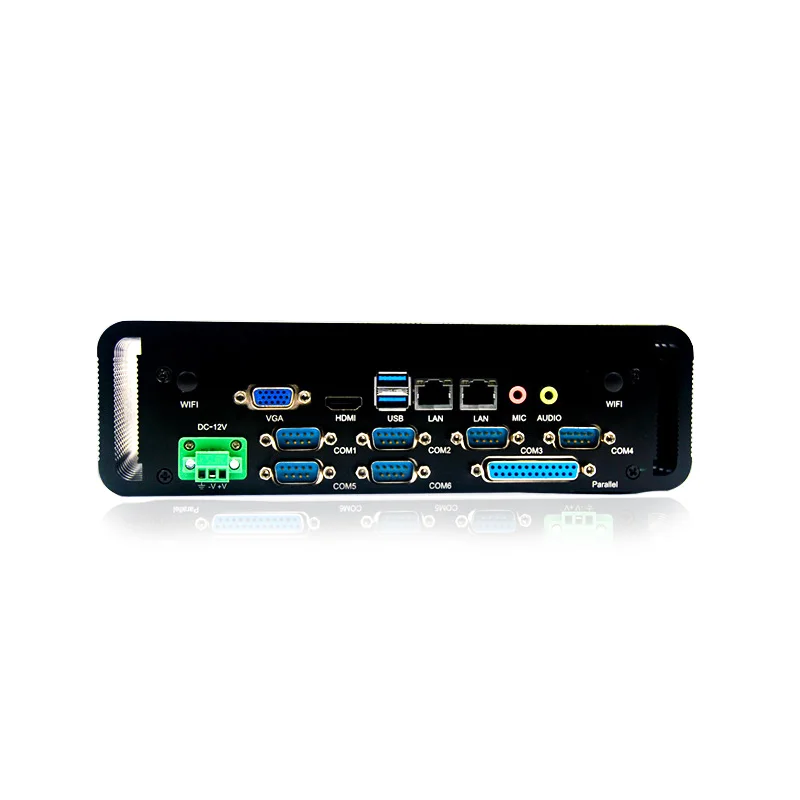 J1800 J1900 J2900 10COM 2LAN 8USB безвентиляторный пыленепроницаемый X86 встроенный мини-ПК панель