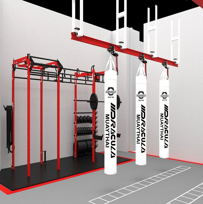 Wall Mount Punch Bag Bracket Steel Hanging Punching Stand Boxing Hangers