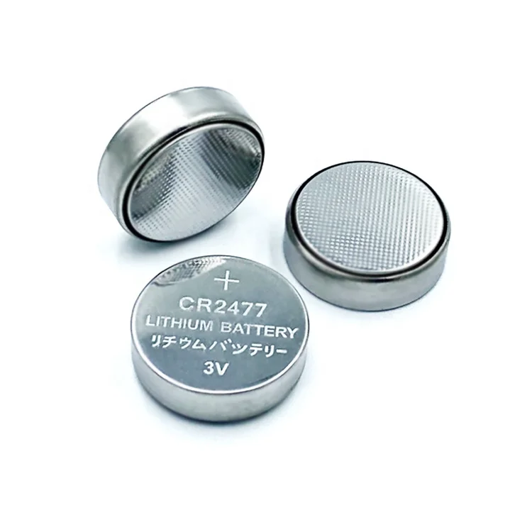 
wholesale button cell pilas cr 2477 3v lithium battery cr2477 
