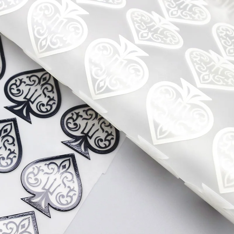 Custom Logo Printed 3D Transparent PVC Transfer UV Sticker Waterproof Adhesive with Acrylic Hot Melt 1mm Thickness