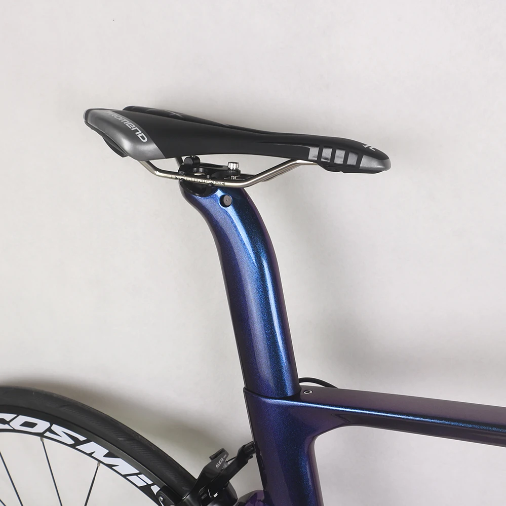 Newest  22 Speed Aero Road Complete Bike TT-X32 With SH1MAN0 R7000 groupset And Aluminum Wheels Chameleon painting