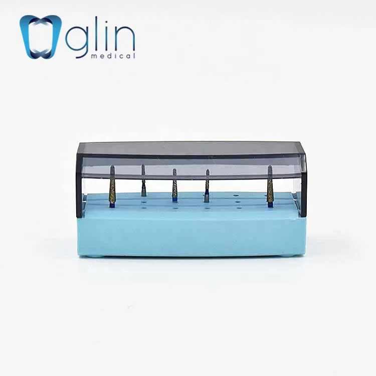 18 Holes Bur Holder sterilization box use for diamond burs