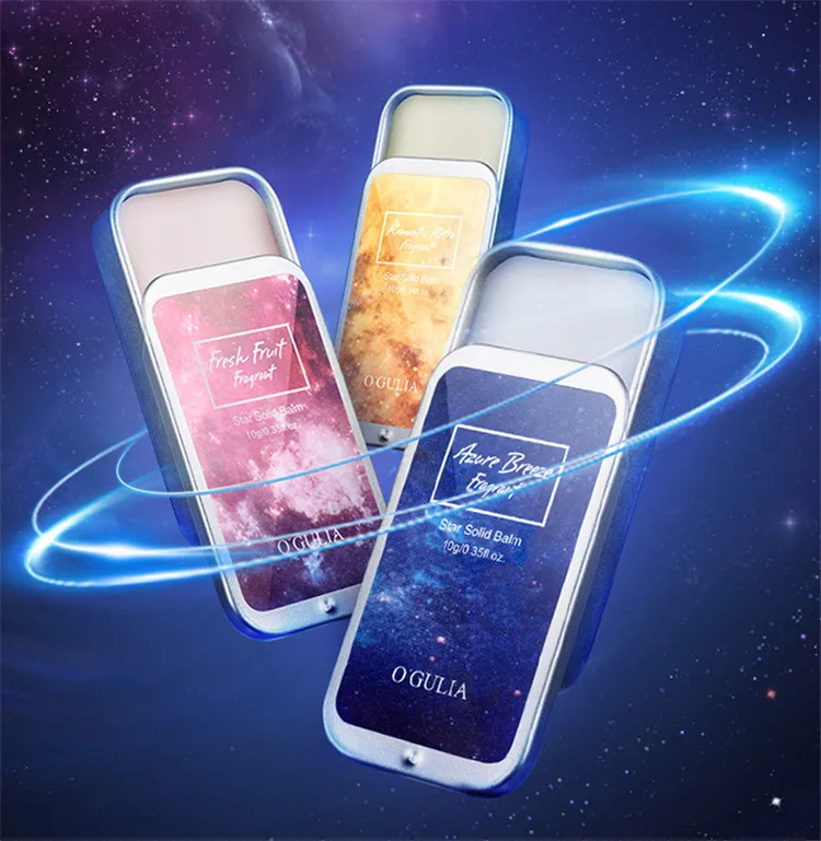 Solid Perfume for Men Women Portable Box Containers Fragrance Skin Body Antiperspirants Balm Lasting Oil