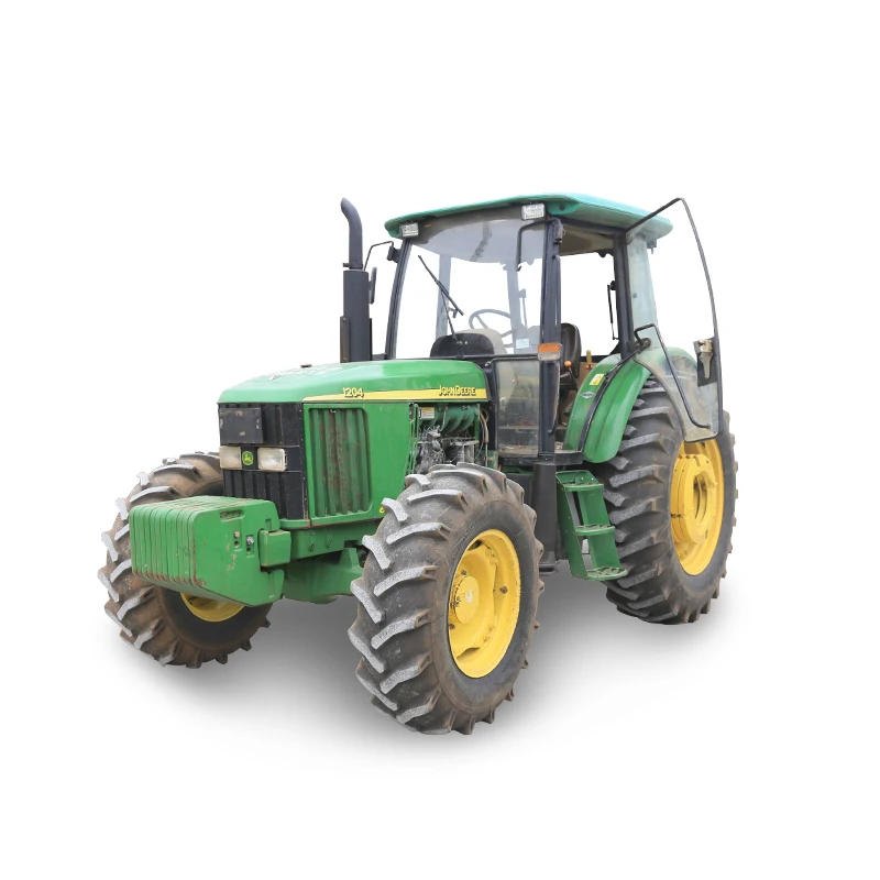 Мощный сельскохозяйственный трактор 120 л. С. 4x4 б/у тракторы для сельского хозяйства