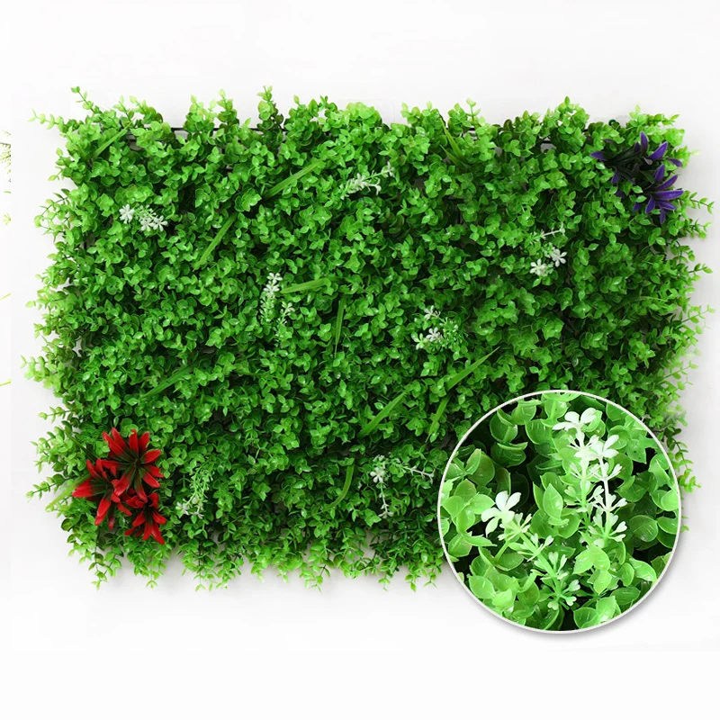 Interior Indoor Backdrop Artifical Grass Wall Monstera Leaf Fake Plant Artificial Green Foliage Wall (1600490684466)