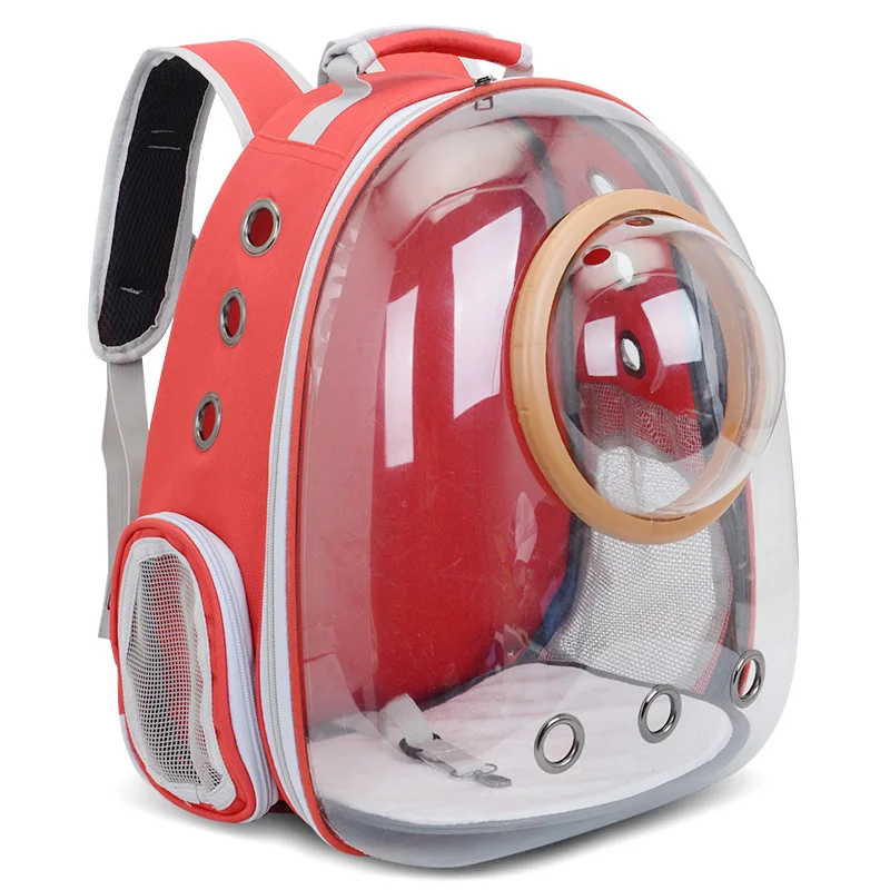 Cat backpack strap bubble bag space capsule PET strap dog Hiking Backpack airline approved travel strap