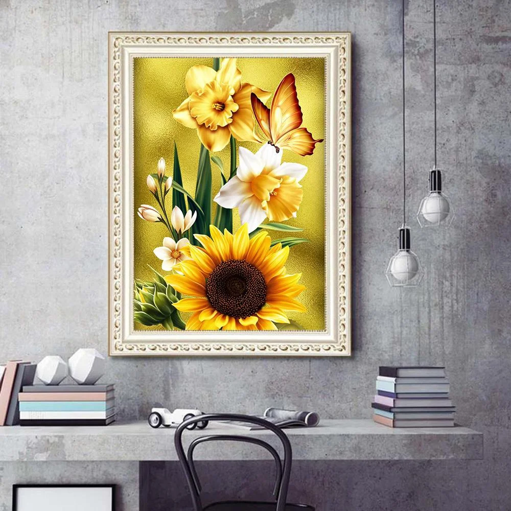 Dragon and Beauty DIY 5D Diamond Painting Cross Stitch Full Drill Crystal Rhinestone Embroidery Pictures Arts Craft