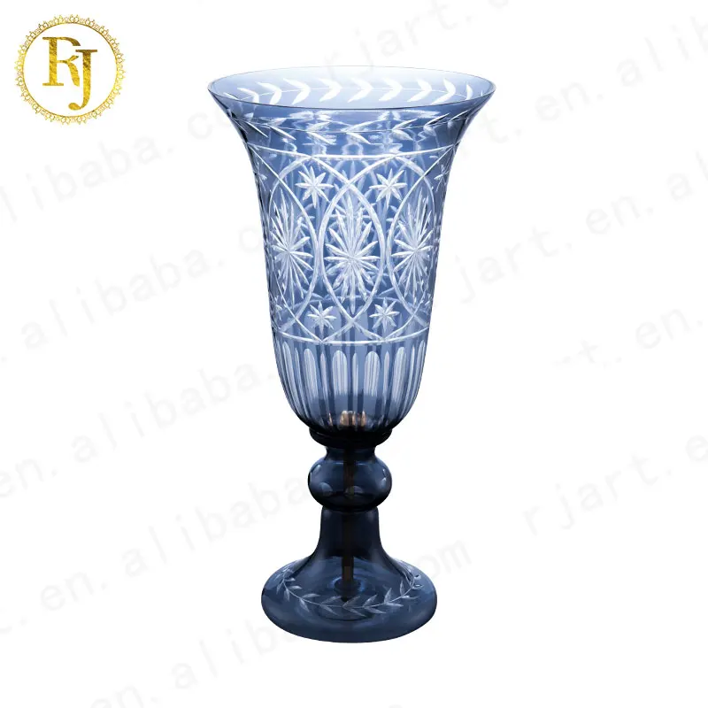 Uzbek Kazak Tajik European Home Vase Glass Idishlar Chinni Posuda Glass & Crystal Vases