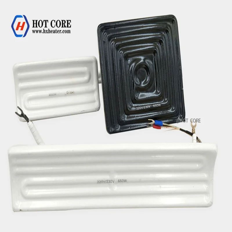 Ceramic heating tile