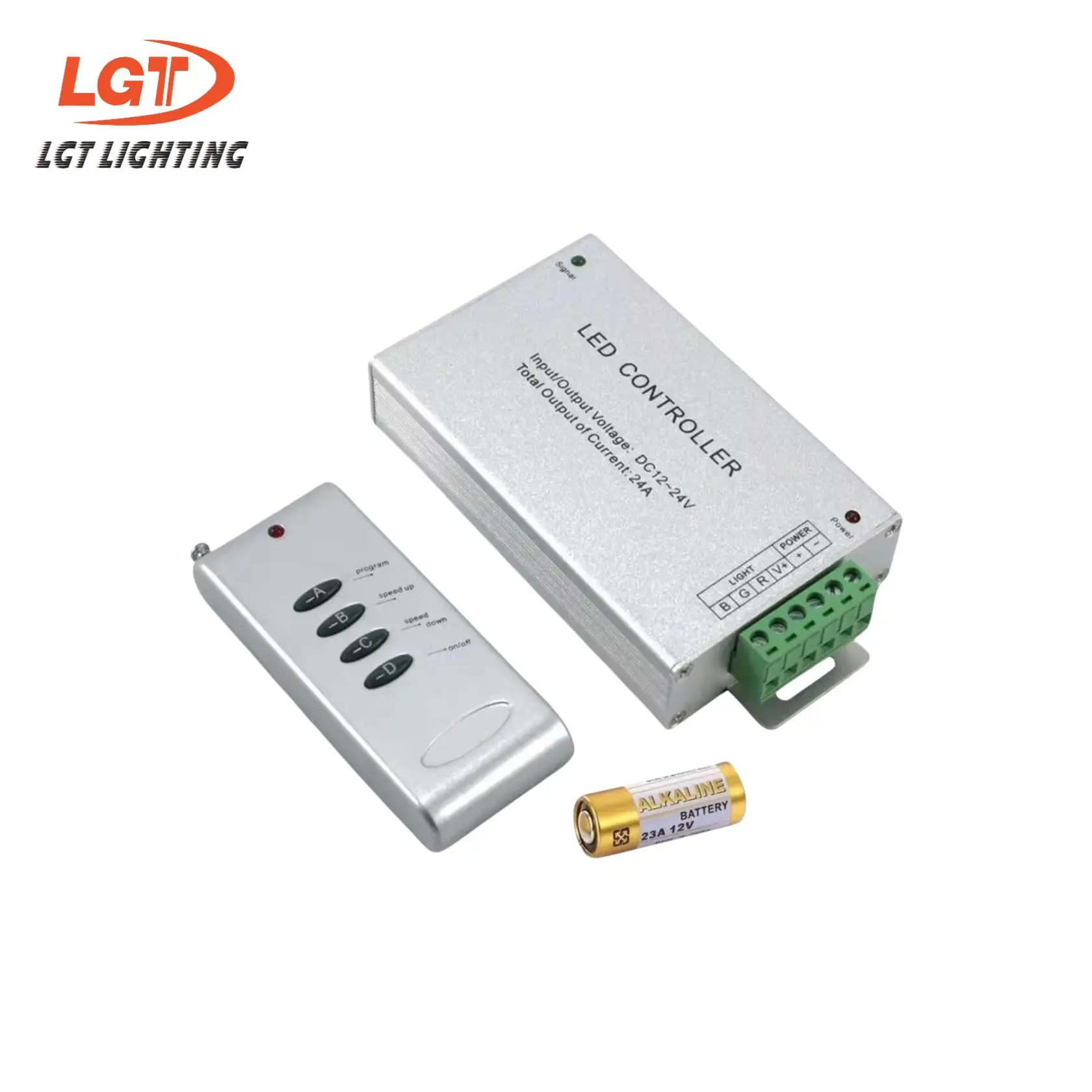 High Quality Led Remote Controller Ce Rohs Rgb 12v-24v Led Neon Rf Remote Control Rgb Controller