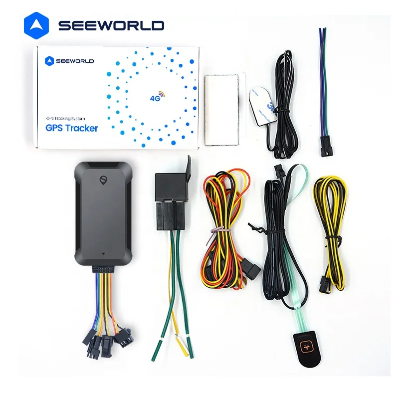 Support Remote Fuel Gauge Monitoring Engine Cut Off Car GPS Tracker 4G Vehicle Tracking Device with Open API