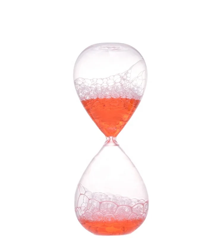 
Oempromo home decoration kids toys giftsware tabletop hot crafts hourglass gift digital creative timer liquid  (1600185425565)