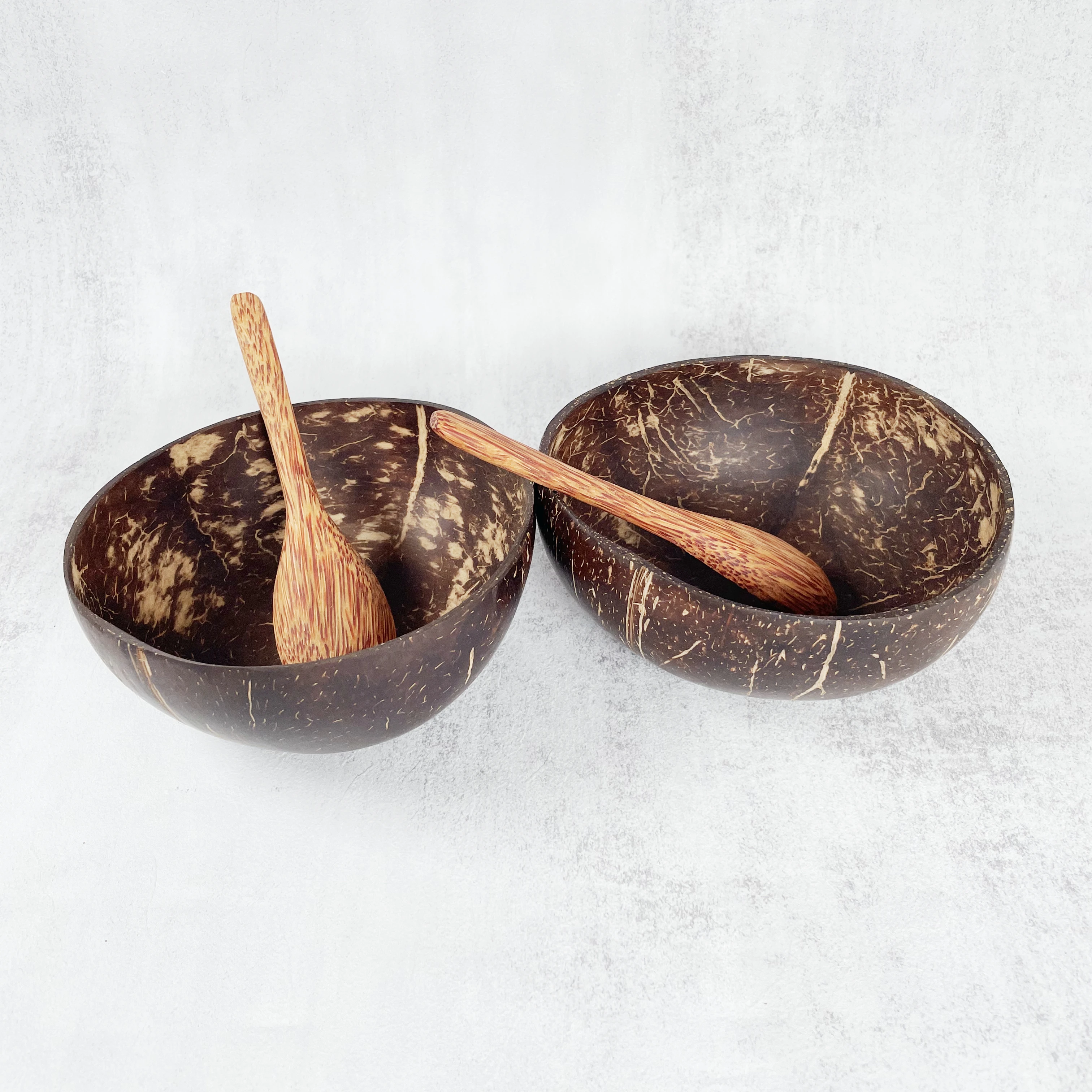 New Product Ideas coconut bowl maria Smoothie Acai or Salad Bowl with Kitchen Utensils