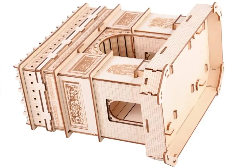 Scorpion Fighter Toys Plane Craft Model Basswood Material Wooden Puzzle 3D Toys Exquisite Gift for Teenage