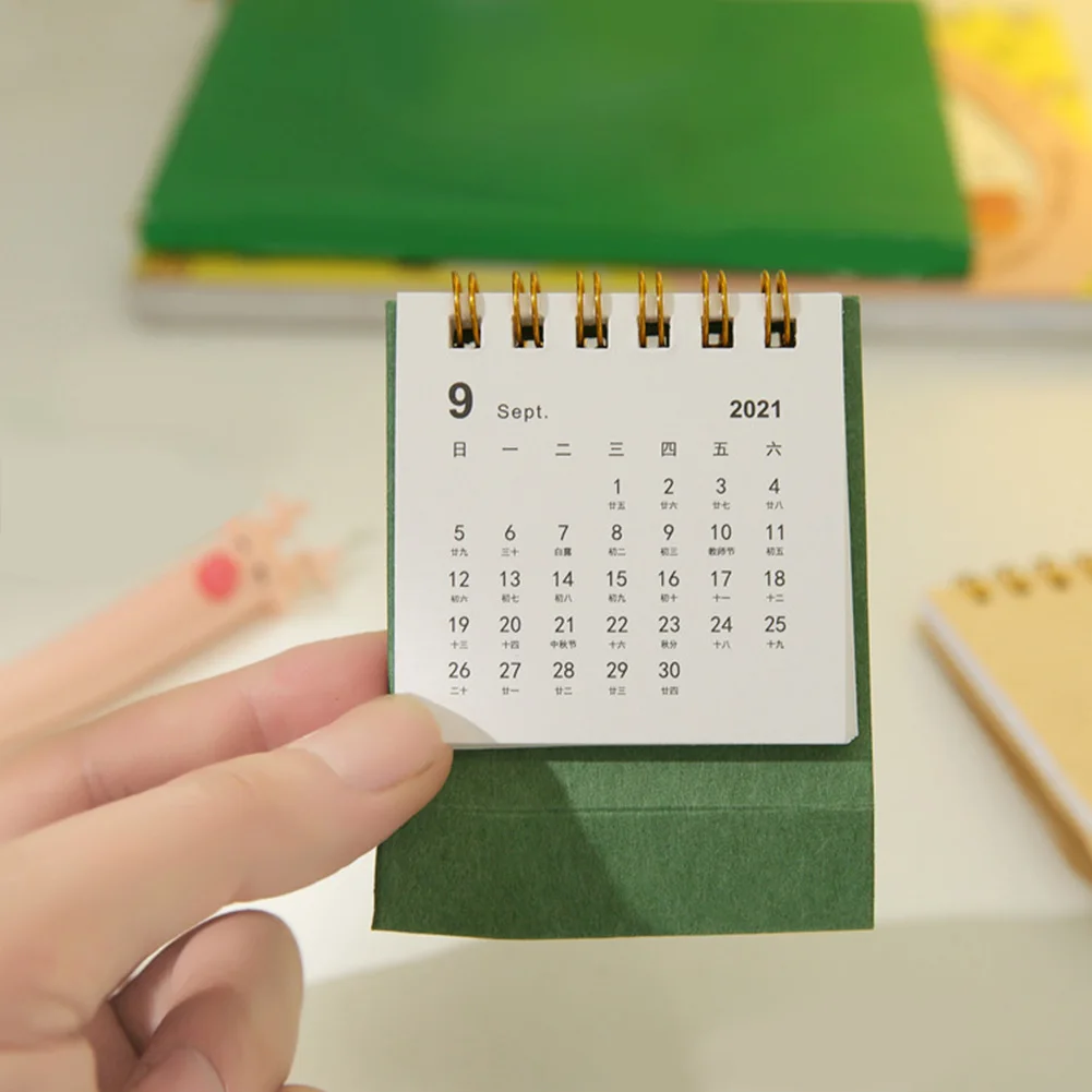 2023 2024 Mini Pocket, Desk Table Daily Calendar Promotional Gift Desktop Tear-off Calendar 383/