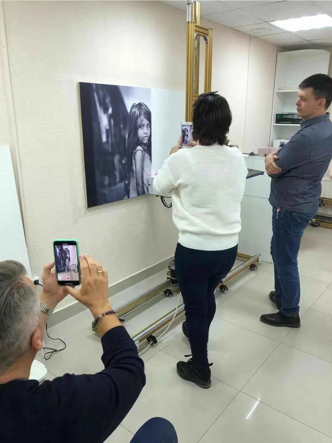 TV Background Decoration 5m Rails Mural Printing Wall Digital Printer Wallpen