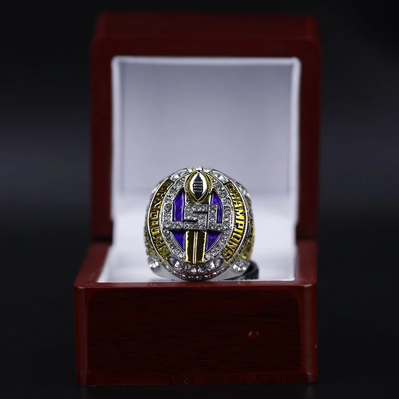 2019 LSU Tigers NCAA Football Champs ring fine jewelry rings