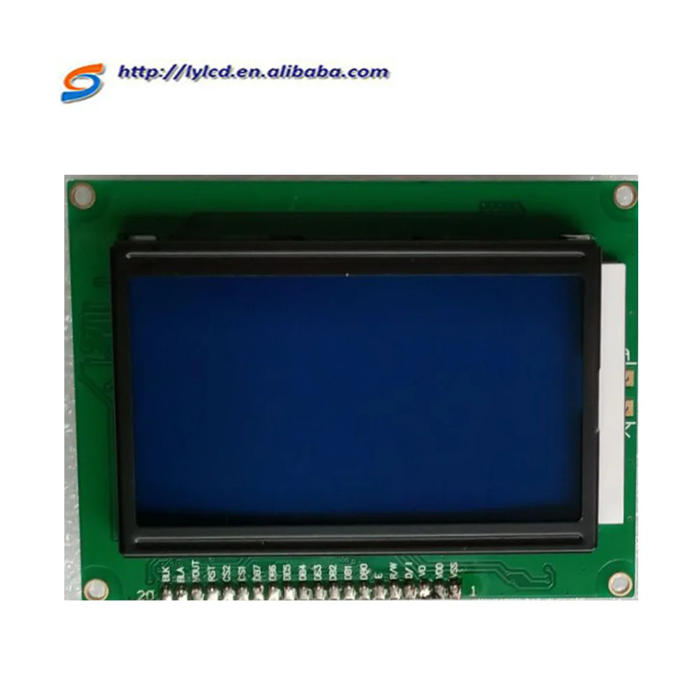 128x64 dot matrix lcd cheap price 12864 graphic monochrome lcd display module