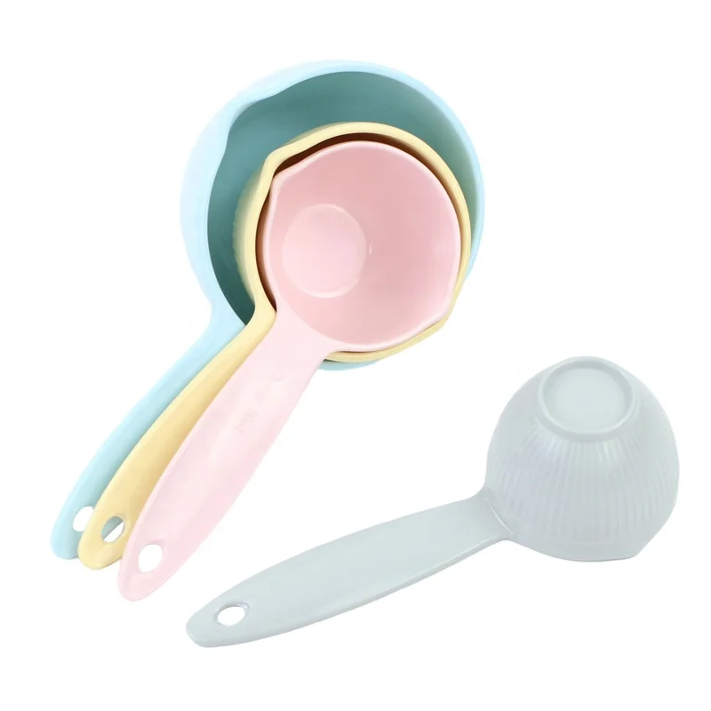 2022 Custom ECO- friendly plastic tea coffee spoon home Kitchen Utensil measuring scoop melamine coffee measuring spoon