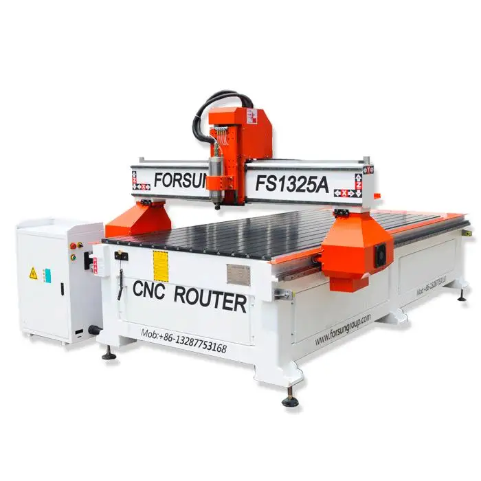 Portable wooden plastic 1325 одноголовый CNC router for wood carving CNC router 3 axis