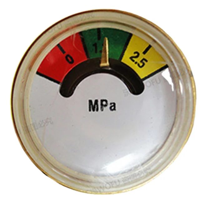 2024 Iso CE Spring tube gauge  dry powder  fire extinguisher pressure gauges extinguisher Manometer extinguisher accessories