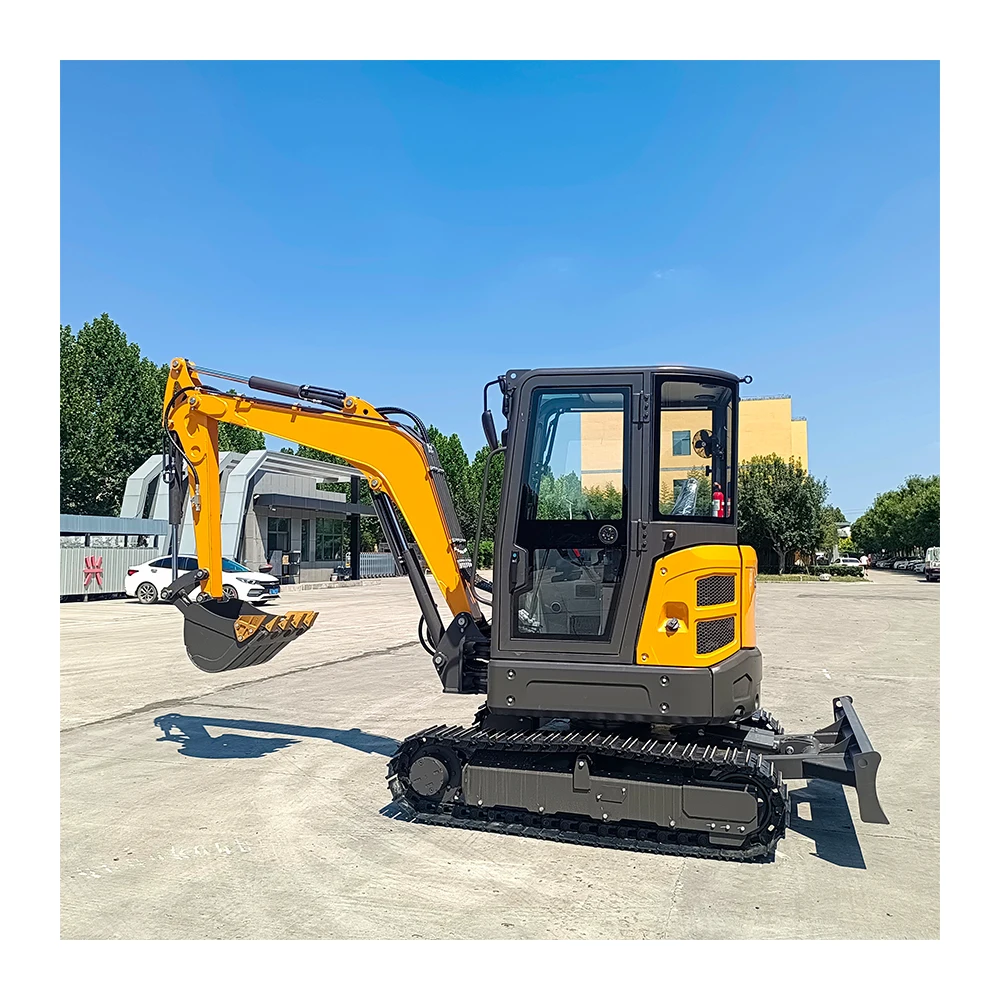 Free Shipping EPA EURO5 mini excavator 3.5 Ton Hydraulic Excavator Mini Digger Bagger Kubota Engine Excavator