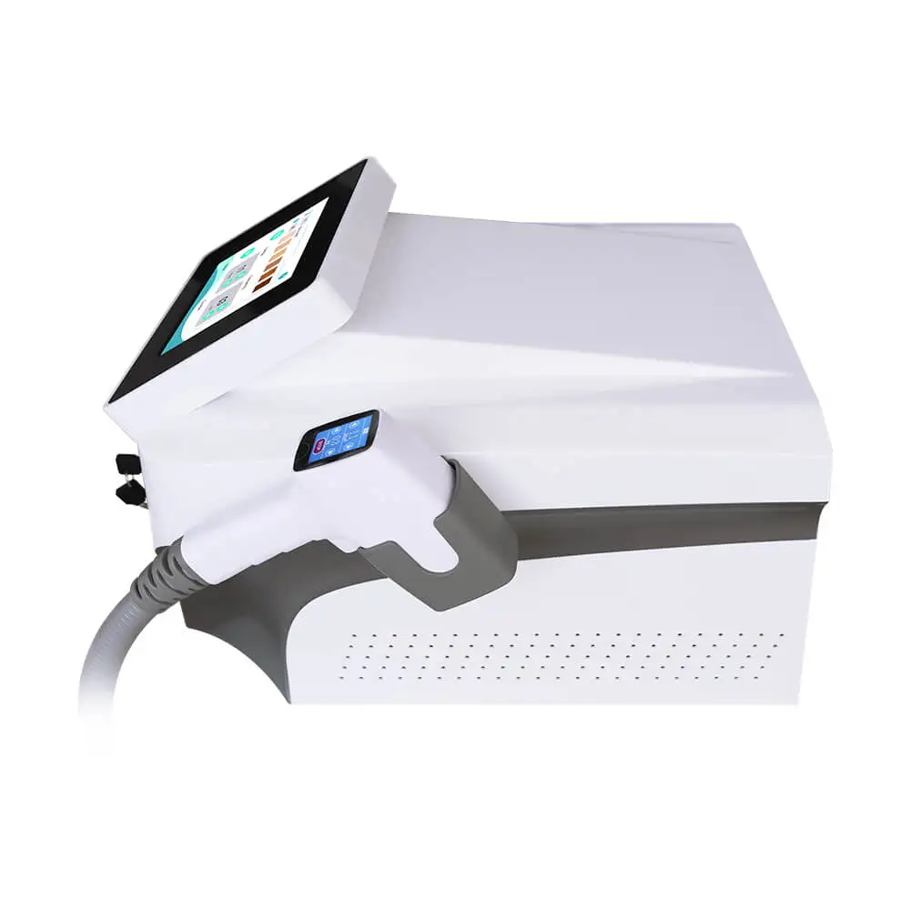 Portable 3 Wave Diode Laser Hair Removal Machine with 755 808 1064 Wave Length Diode Laser 3 Waves Big Spot
