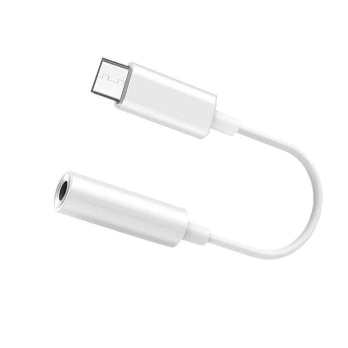 Wholesale  Headphone Adapter Type C To 3.5mm Earphone Jack Convertor Cable Type C Audio Adapter Converter