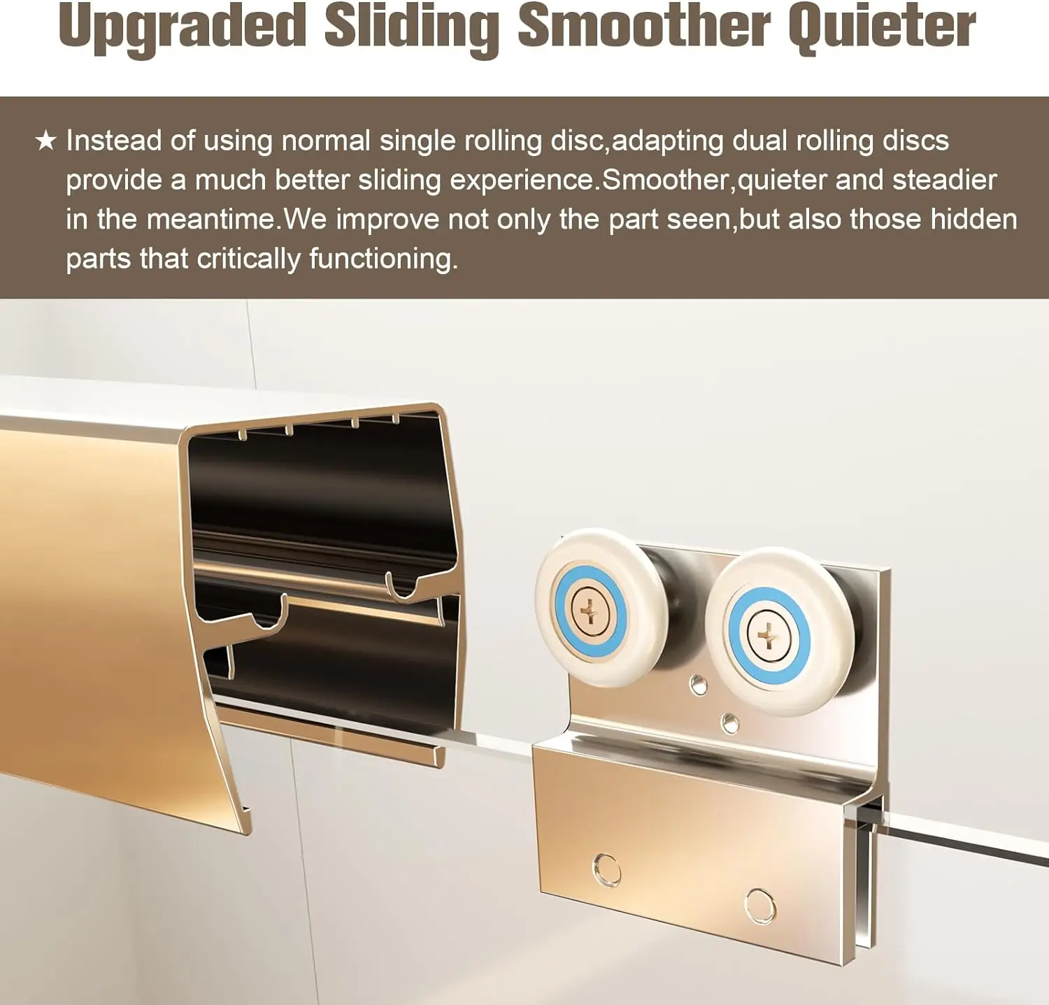 Frameless 2 Sliding Doors Modern Tempered Glass Shower Room Screen Frameless Shower Door Hotel Sliding Door Shower Room Fitting